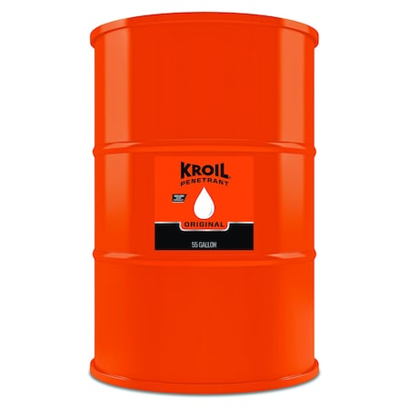 Kroil 55 Gallon Penetrating Oil, Industrial-Grade, Multipurpose, Rust Loosening, Penetrant KL551